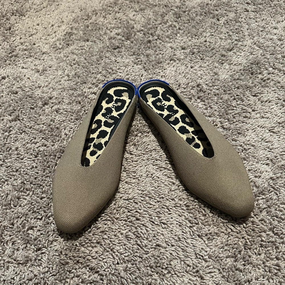 Rothy's —The Almond Demi Flats Portobello Mules